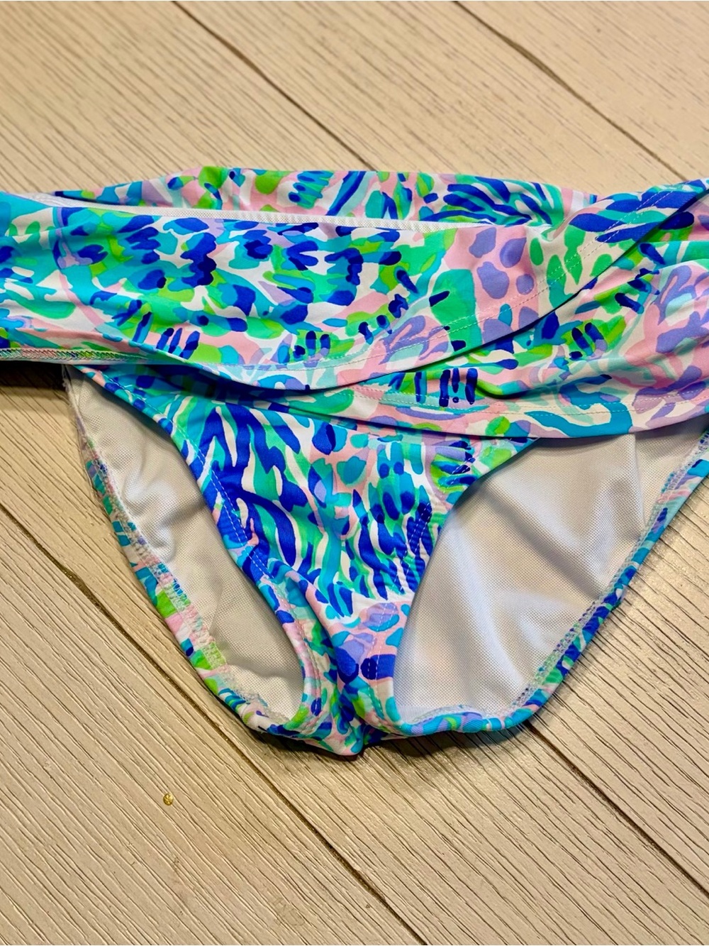 Lilly Pulitzer | Shell of a Party Lagoon Sarong Hipster Bikini Bottoms